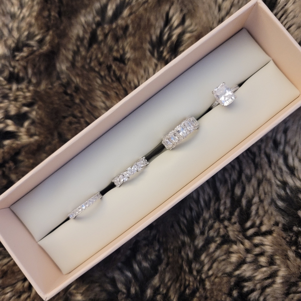 Set of 4 Everly Rings